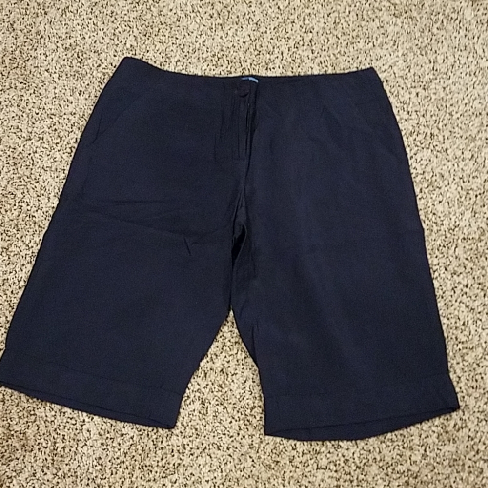 Simply Vera Vera Wang Navy Shorts